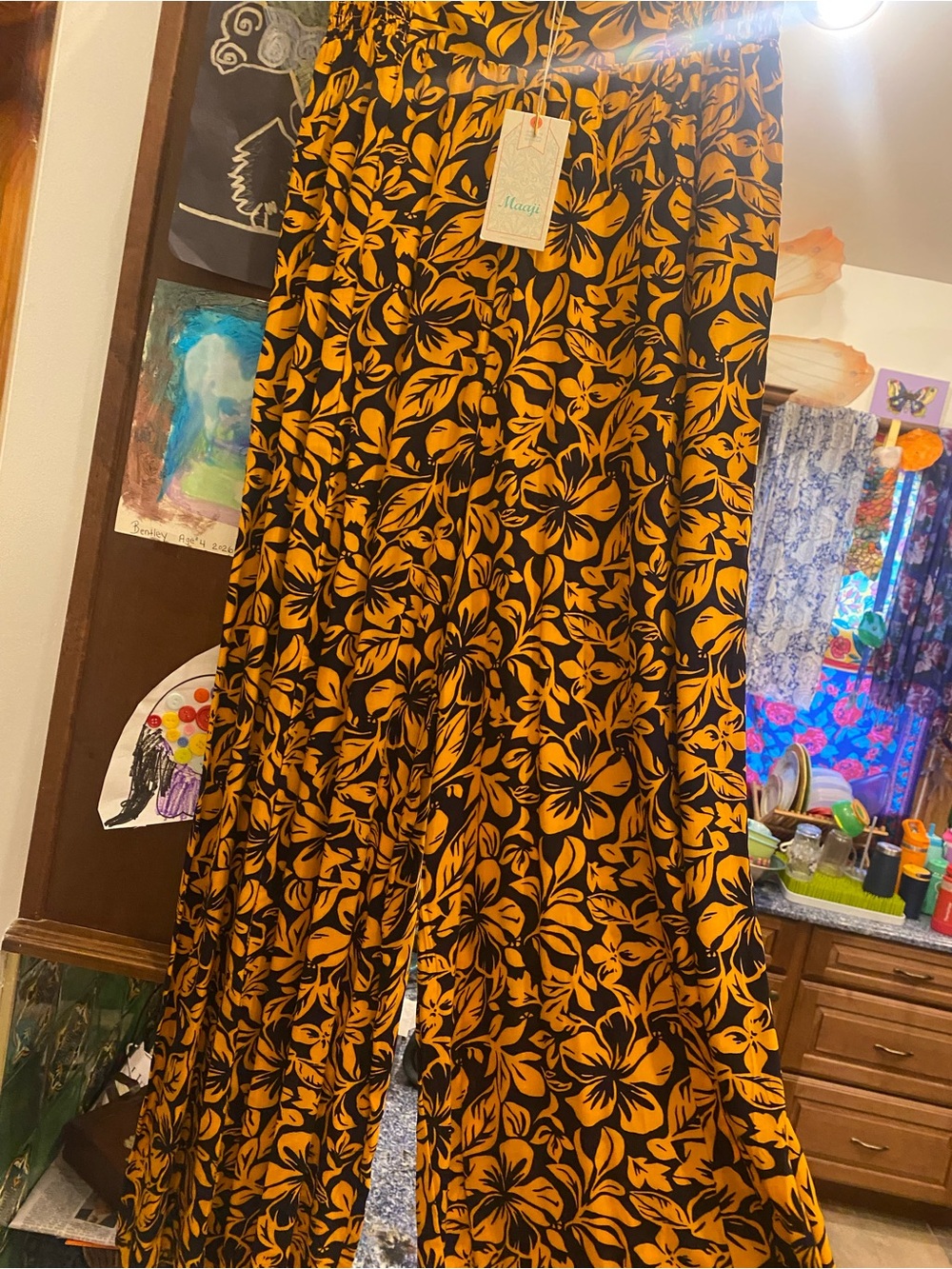 Maaji Floral-Print wide leg pant